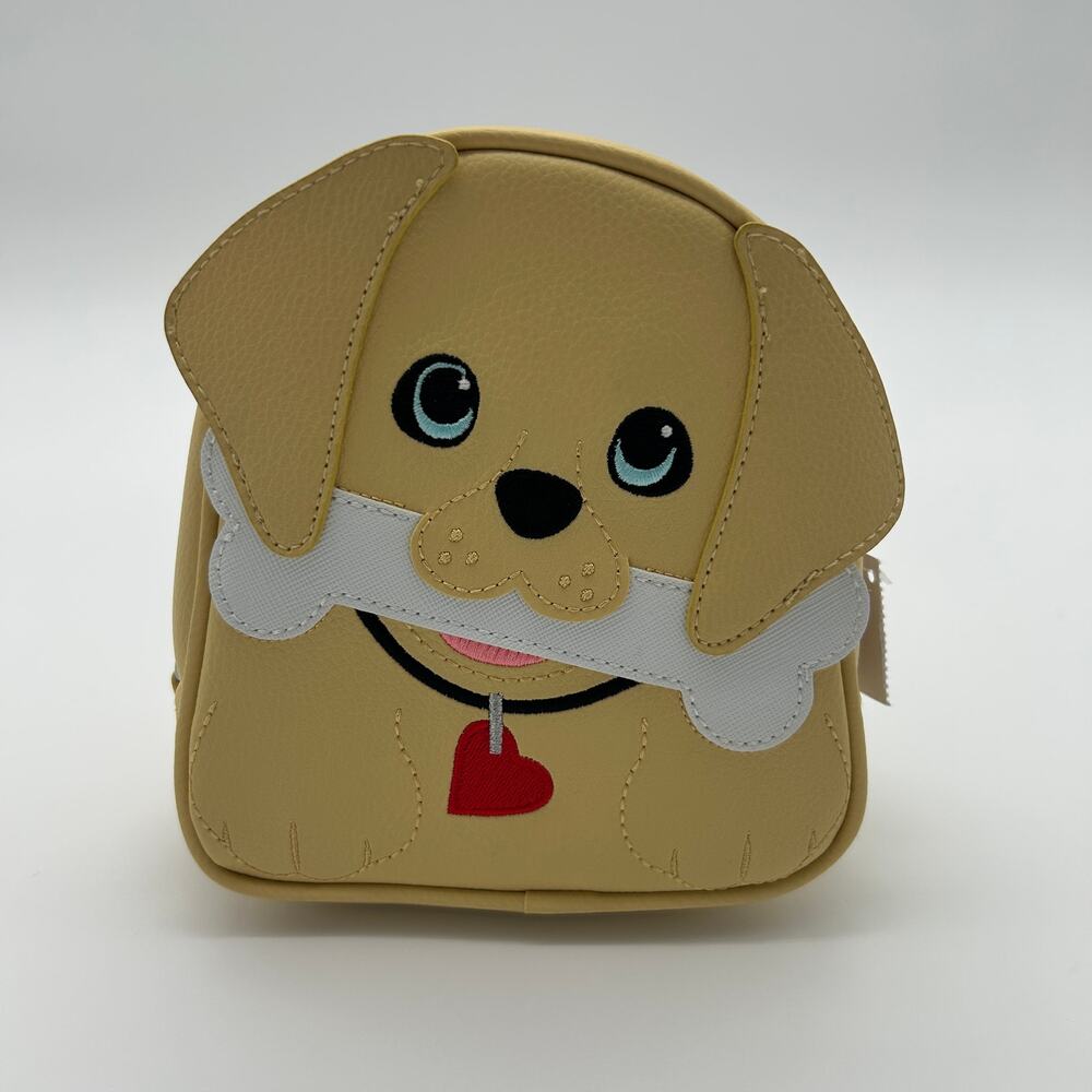 Bath & Body Works Puppy Dog Cosmetic Makeup Bag Travel Pouch Case New